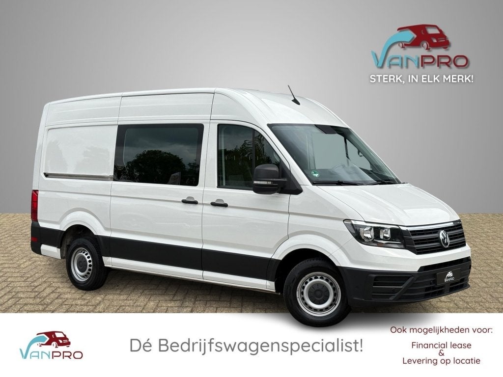 Volkswagen CRAFTER 2.0 TDI 3000KG AHW 177PK L3H2 Camera / Cr, Auto's, Bestelauto's, Parkeersensor, 1998 kg, 4 cilinders, Volkswagen