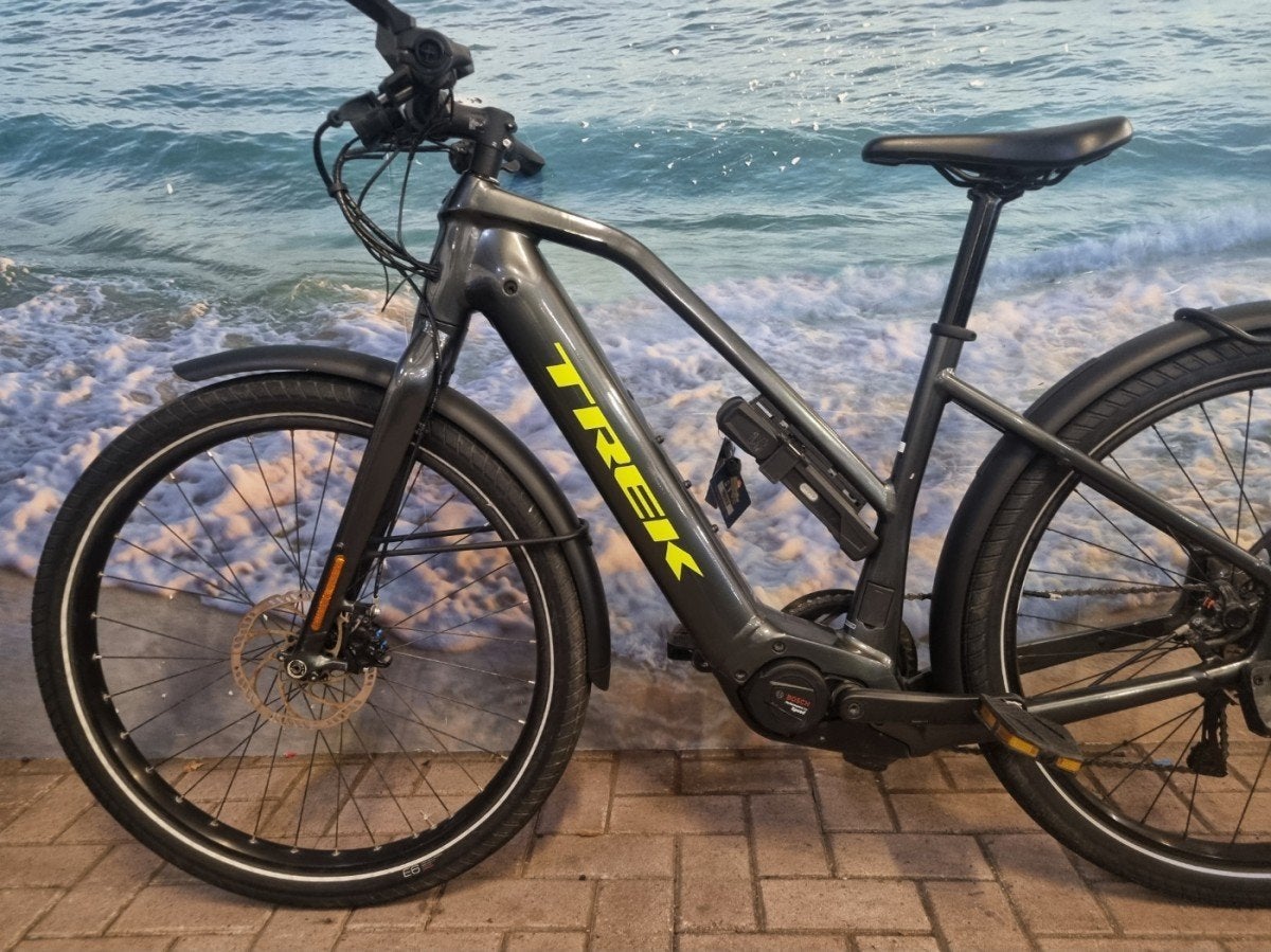 Foto 5 van Trek Allant+ 8S Stagger, 625Wh, Bosch middenmotor, spee
