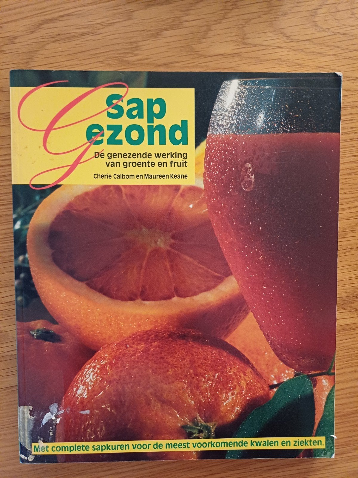 Sap Gezond: De genezende werking van groente en fruit, Boeken, Ophalen of Verzenden, Gelezen, Dieet en Voeding, Cherie Calbom
