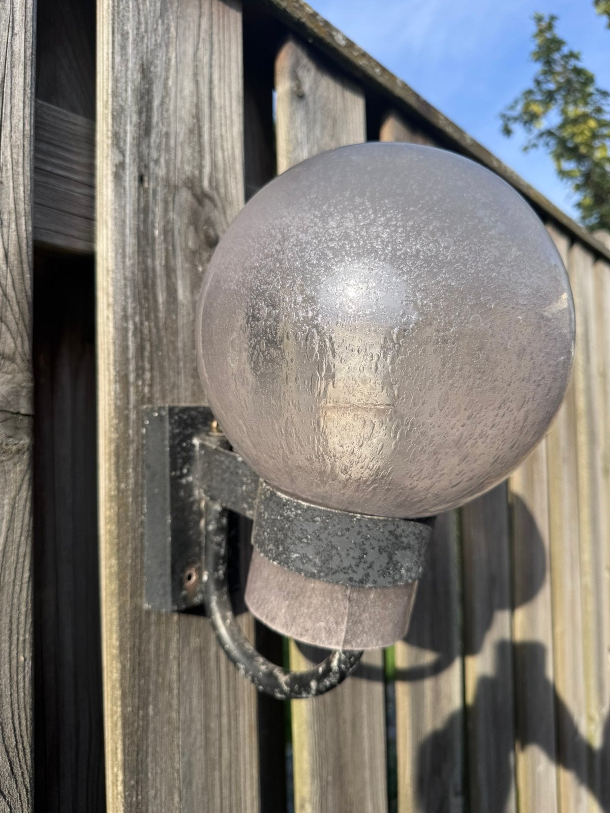 Buitenlamp, Wandlamp, Ophalen of Verzenden, 50 tot 250 watt, IJzer