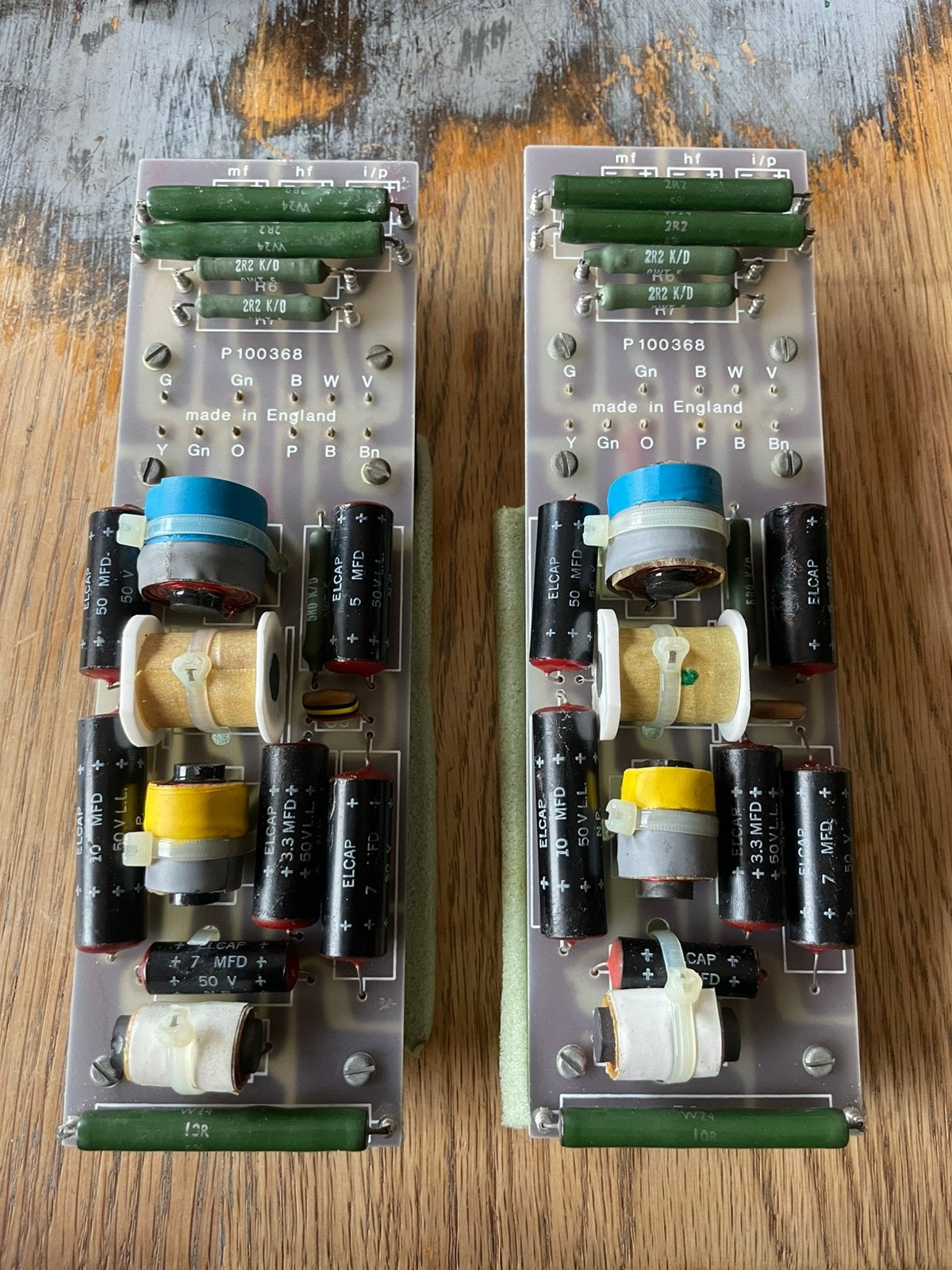 2x KEF Cantata Mid en Hoog Crossover-filter SP1058, Ophalen of Verzenden, Zo goed als nieuw, Overige typen, Overige merken