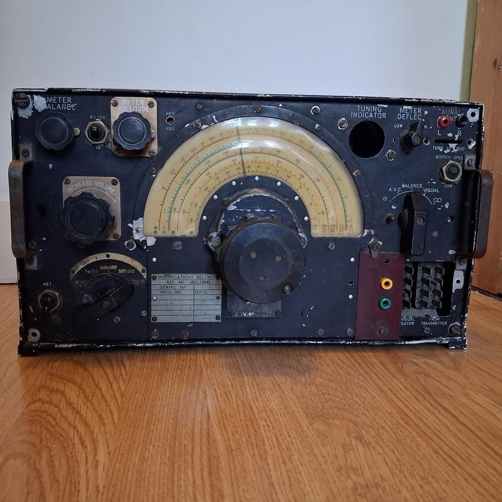 RAF Air Ministry R1155B WWII ontvanger met koptelefoon, Ophalen of Verzenden