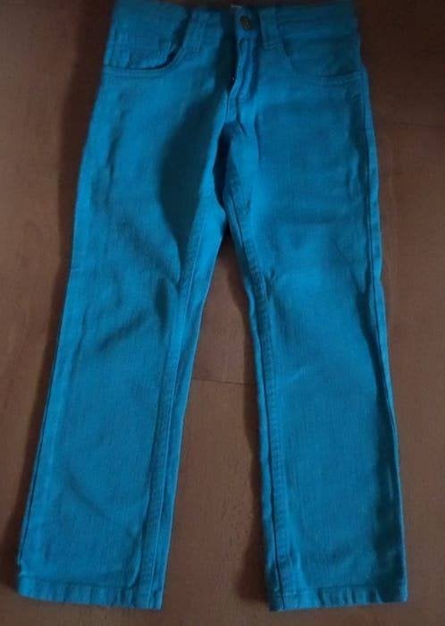 NIEUW: Lichtblauwe katoenen pantalon van Frendz maat 116, Ophalen of Verzenden, Nieuw, Meisje, Broek