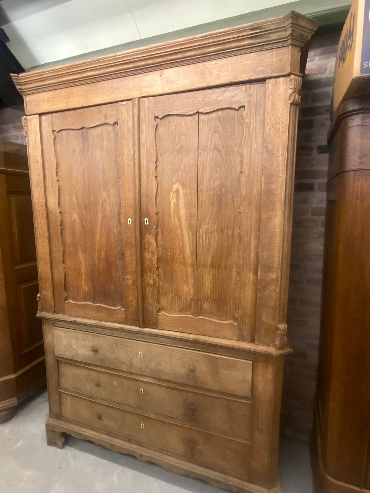 Antieke hollandse kast, Antiek en Kunst, Antiek | Meubels | Kasten, Ophalen