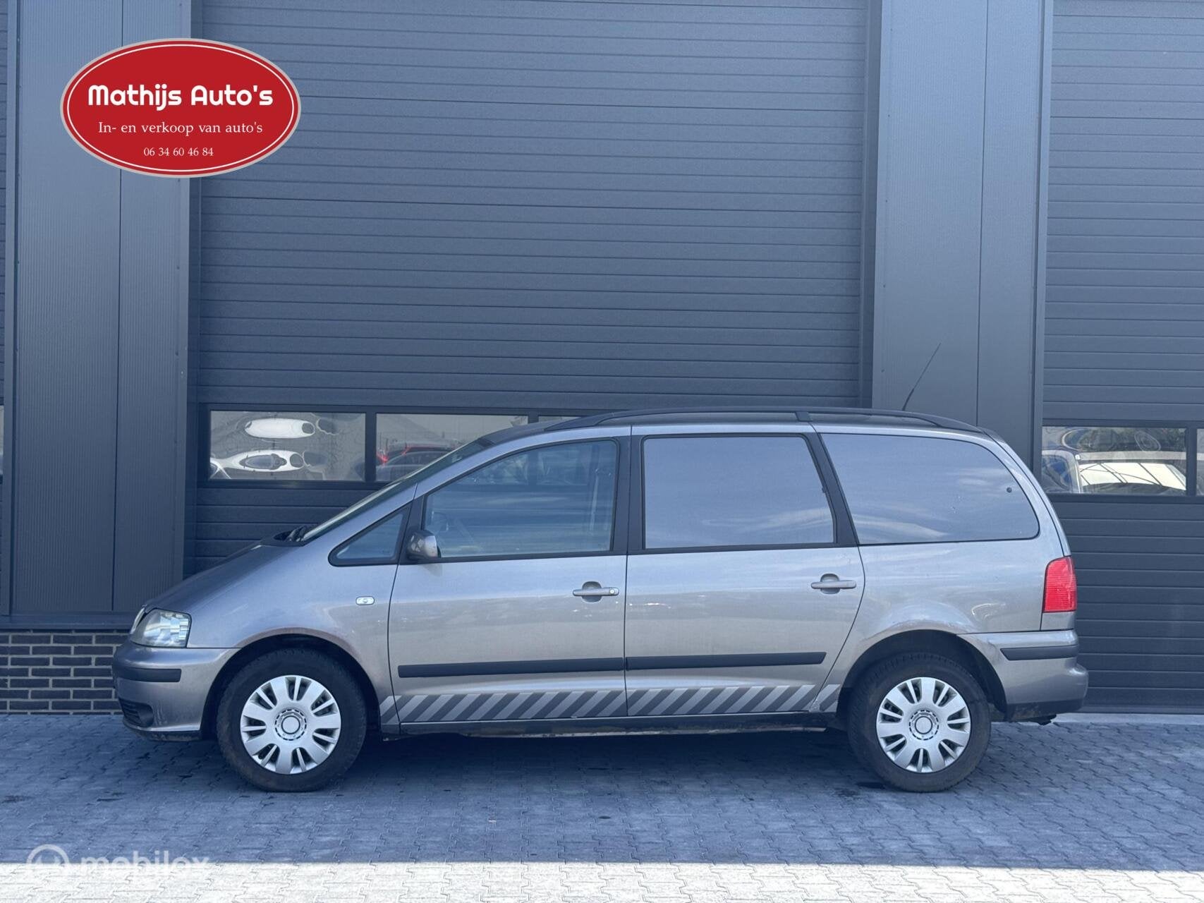 Seat Alhambra 1.9 TDI Reference Grijs kenteken!, Auto's, Voorwielaandrijving, 4 cilinders, 116 pk, Origineel Nederlands