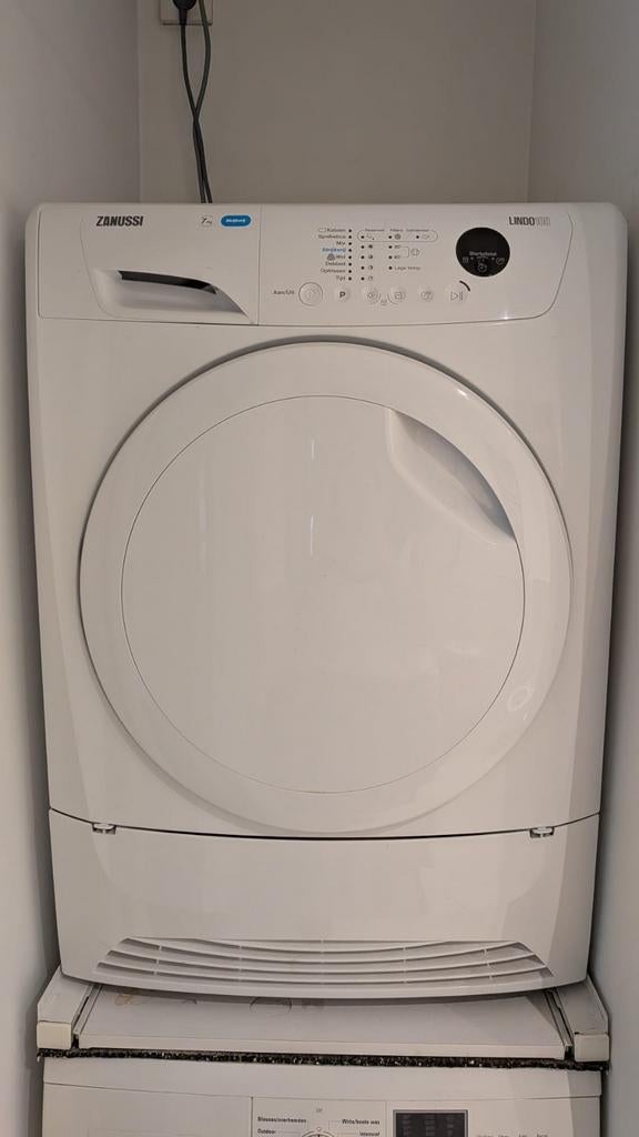 MUST GO! Washer +Dryer,Pick -Up Only (Amsterdam), Witgoed en Apparatuur, Wasdrogers, Condens, 6 tot 8 kg, 85 tot 90 cm, Ophalen
