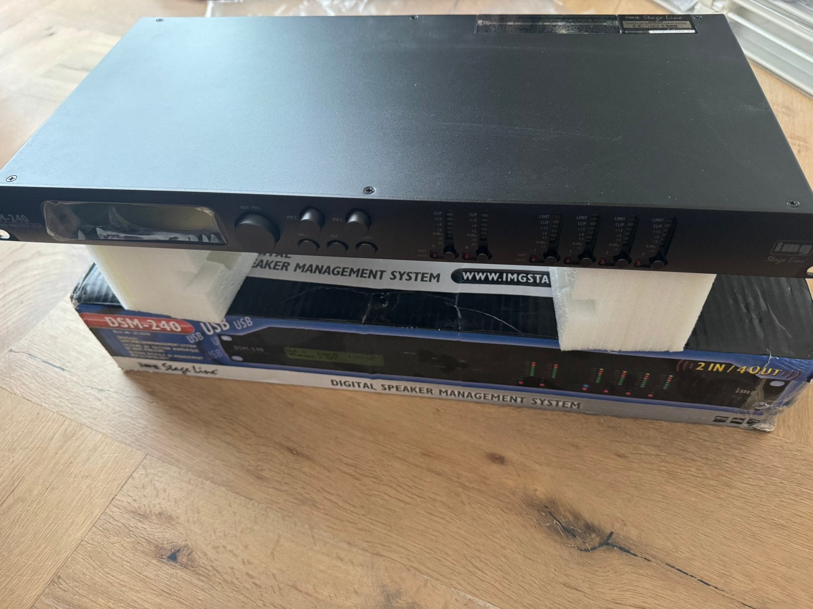 Stageline Digital speaker managment systeem DSM-420 NIEUW, Ophalen of Verzenden, Nieuw, Overige typen, Overige merken