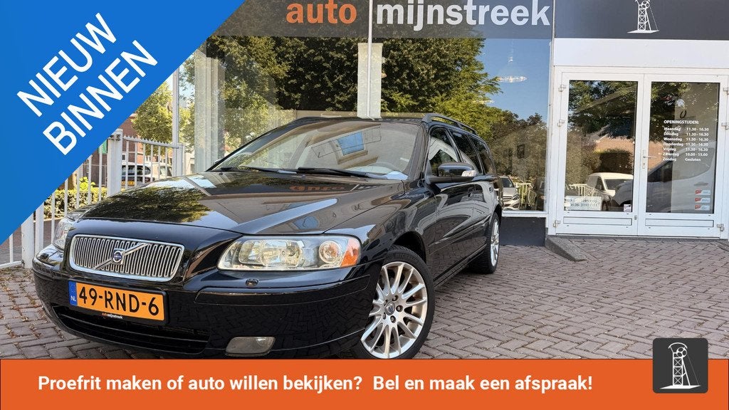 Volvo V70 2.4 Edition II Sport | Volledig onderhouden | Trek, Auto's, Volvo, Bedrijf, Te koop, V70, ABS, Adaptieve lichten, Airbags