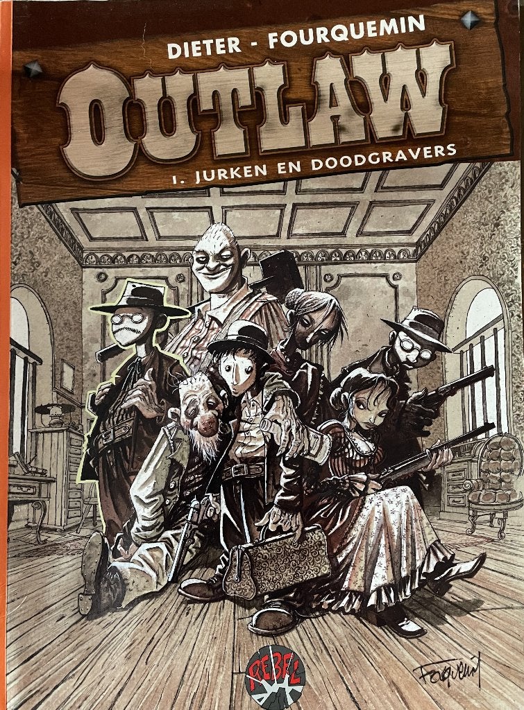 diverse delen Outlaw 2.00 euro p/s, Meerdere stripboeken, Ophalen of Verzenden, Gelezen