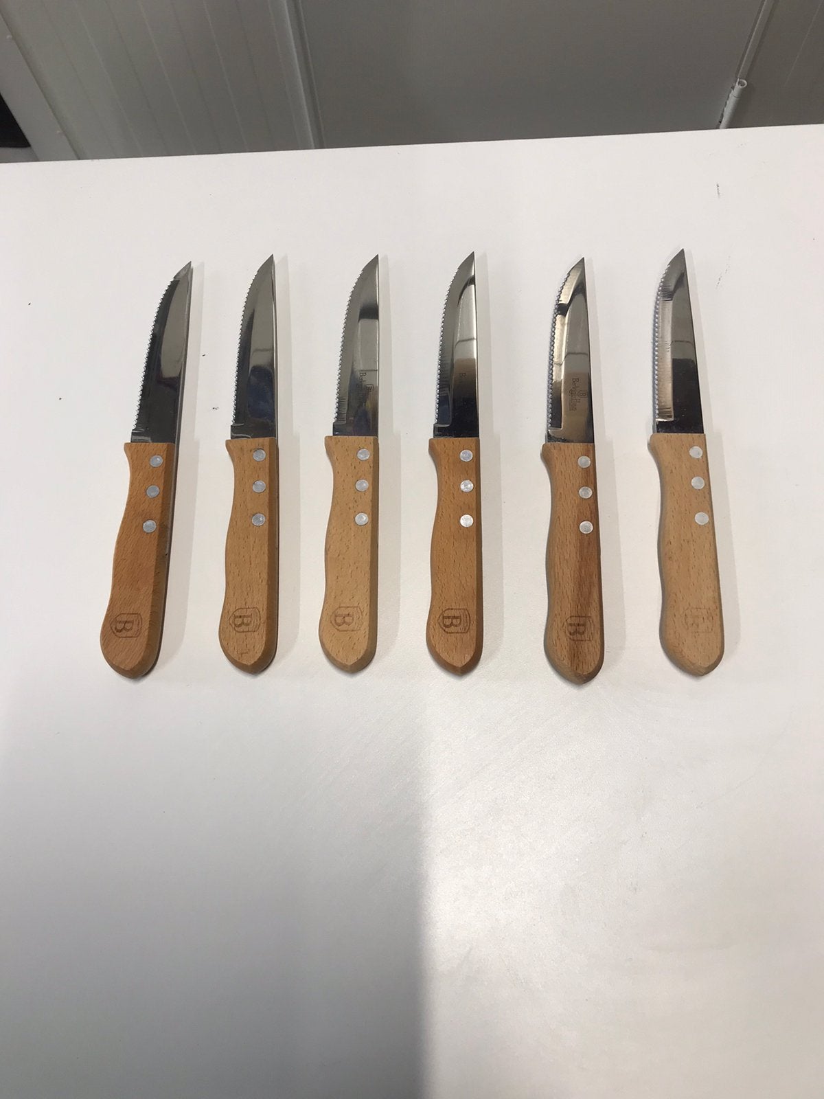 Nieuwe houten steak messen, Ophalen, Nieuw, Hout