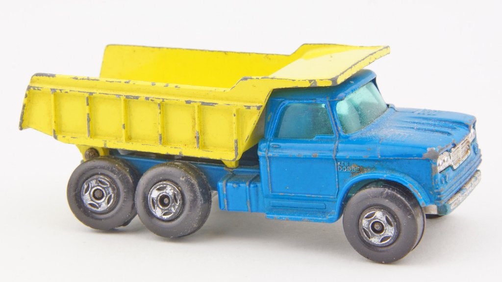 Dodge Dumper Truck van Lesney / Matchbox Series No.48, Ophalen of Verzenden, Gebruikt, Bus of Vrachtwagen