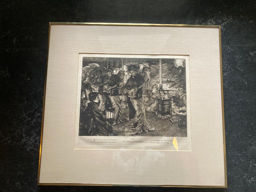 Ets, Antiek en Kunst, Kunst | Etsen en Gravures, 1800 - 1899, Ets, Religie, Ophalen of Verzenden