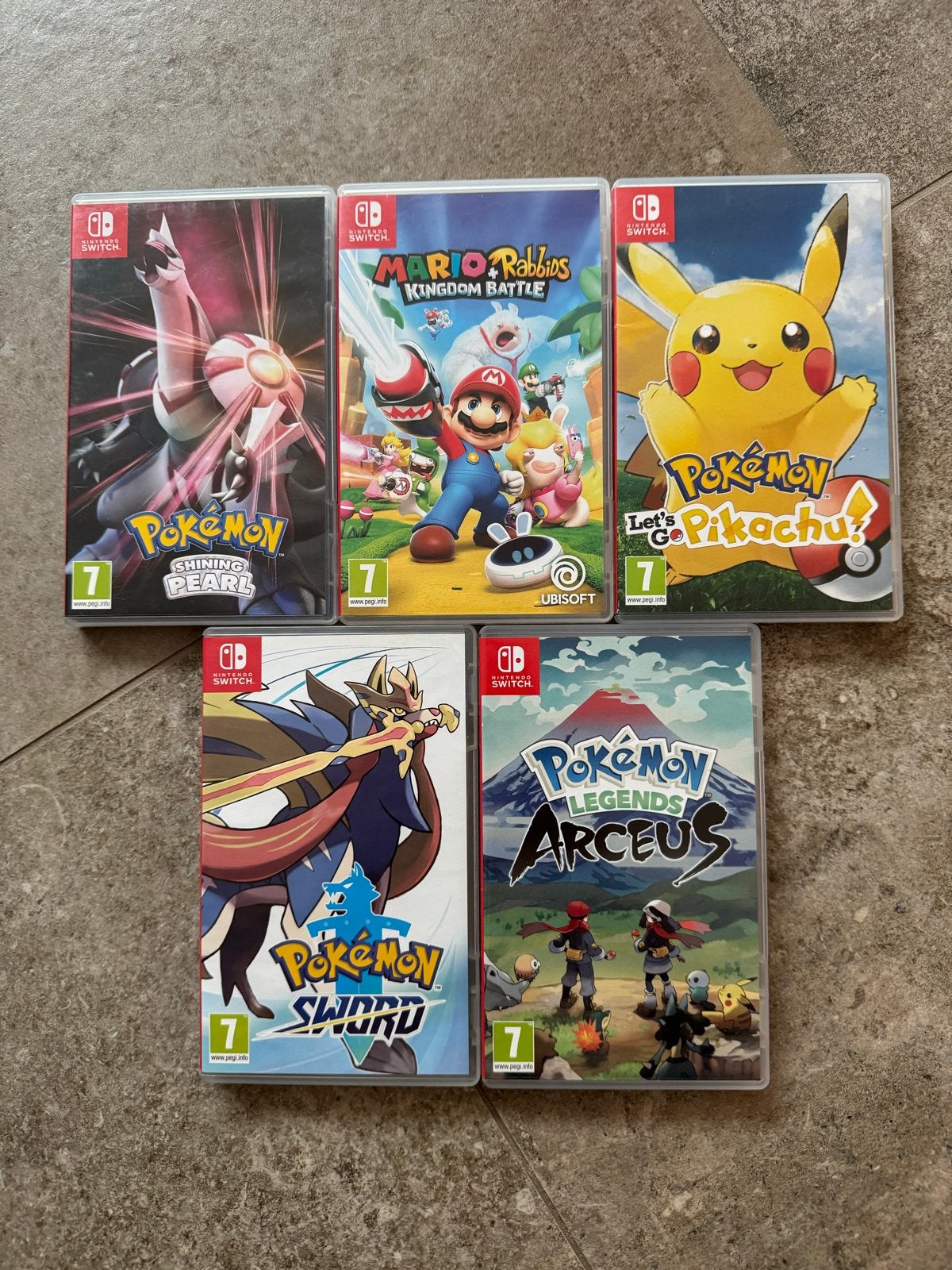 5 Nintendo Switch games, Ophalen of Verzenden, Zo goed als nieuw, Met games