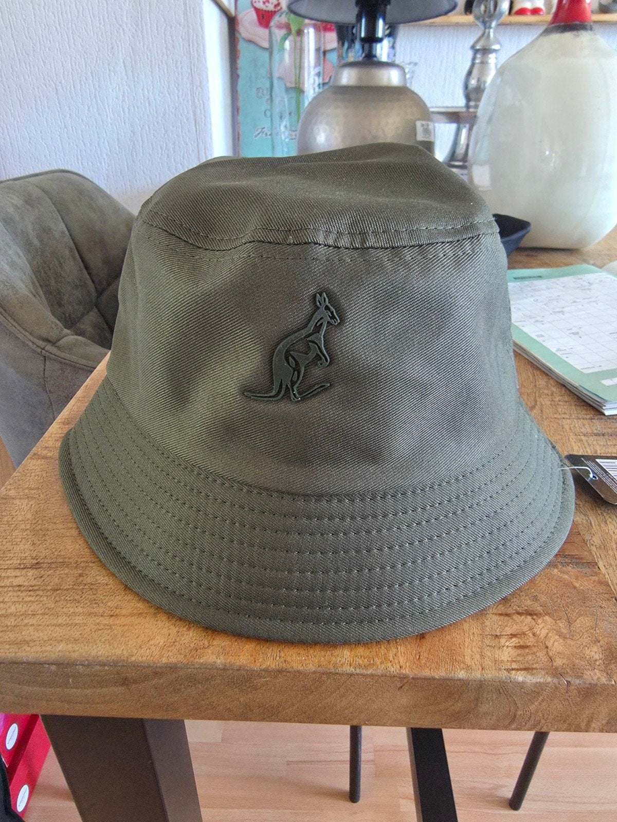 Nieuwe Australian Bucket Hat - Zwart en Groen, Kleding | Heren, Hoed, Nieuw, Australian, One size fits all