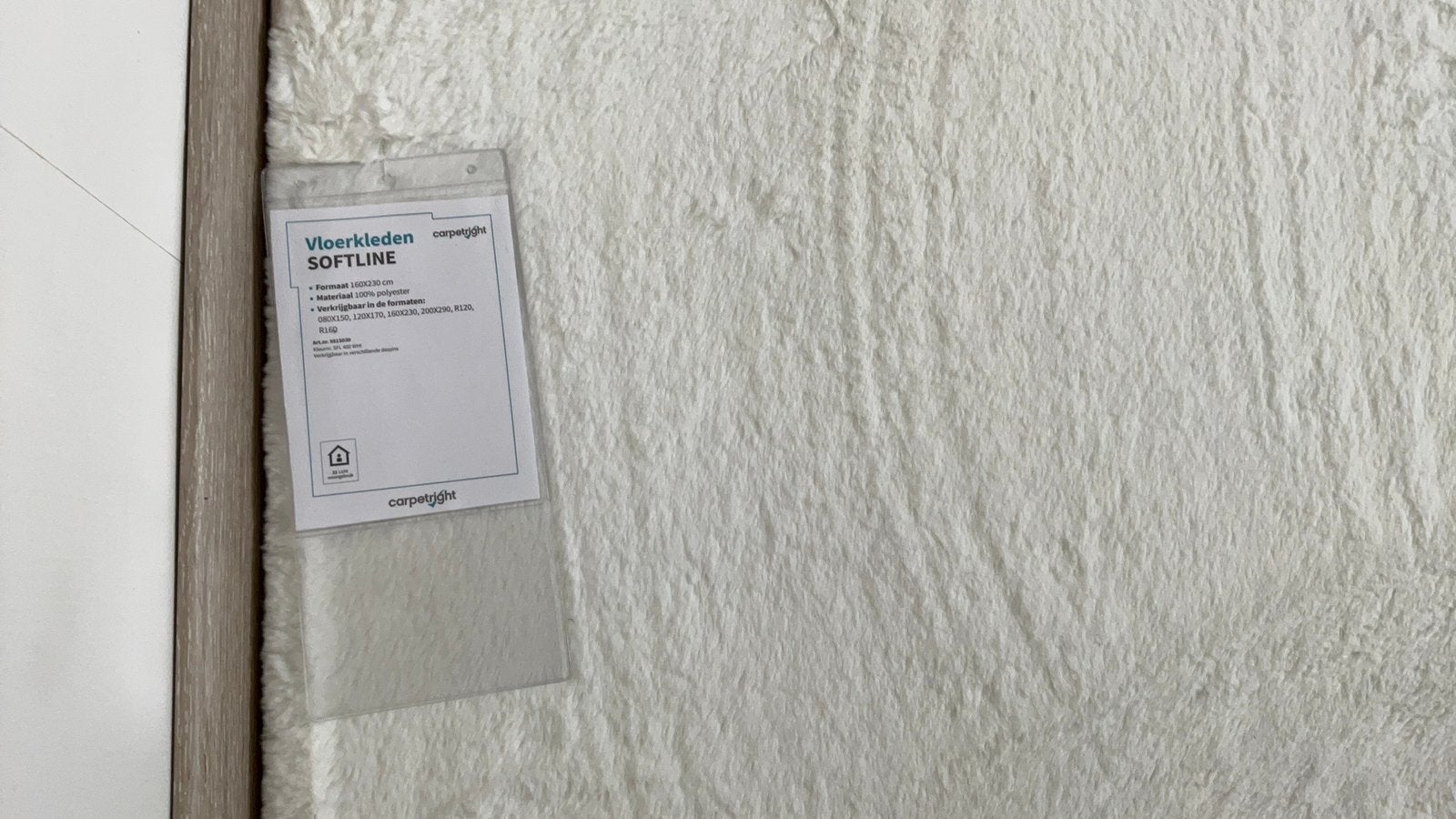 Nieuw Carpetright Softline vloerkleed 1.60 m bij 2.30 m, Ophalen, 150 tot 200 cm, Rechthoekig, Nieuw