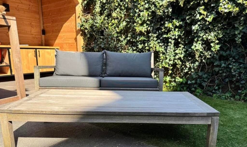 Rough Furnture Batang tuin tafel, Ophalen, Gebruikt, Hout