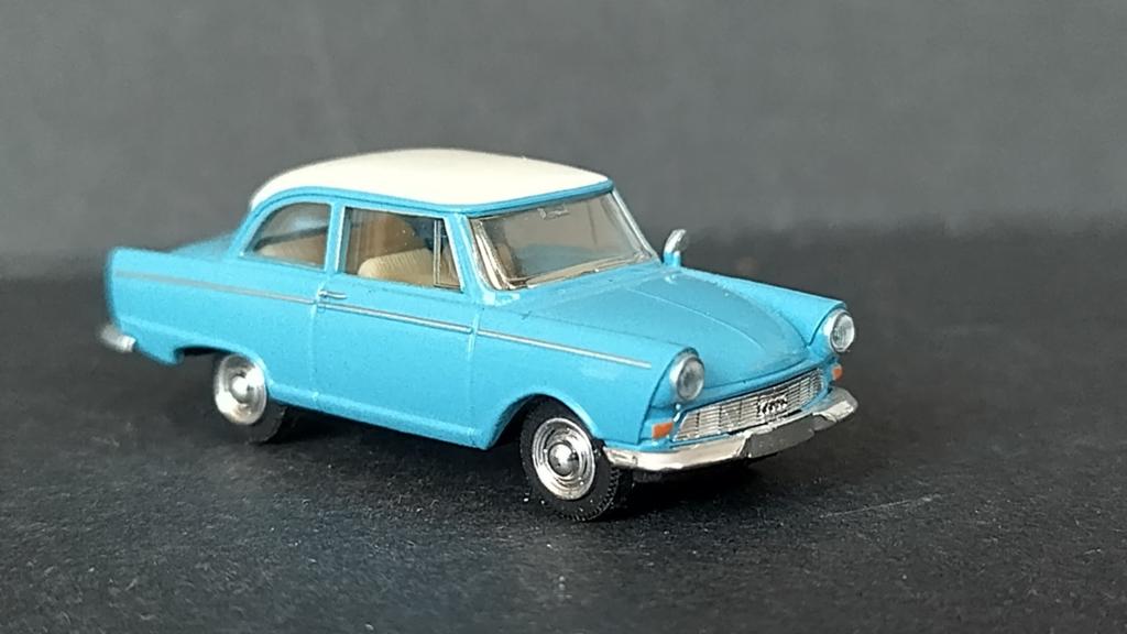 Dkw Junior licht blauw 1:87 Brekina Pol, Auto, Brekina gmbh, Info@brekina.de, Nieuw