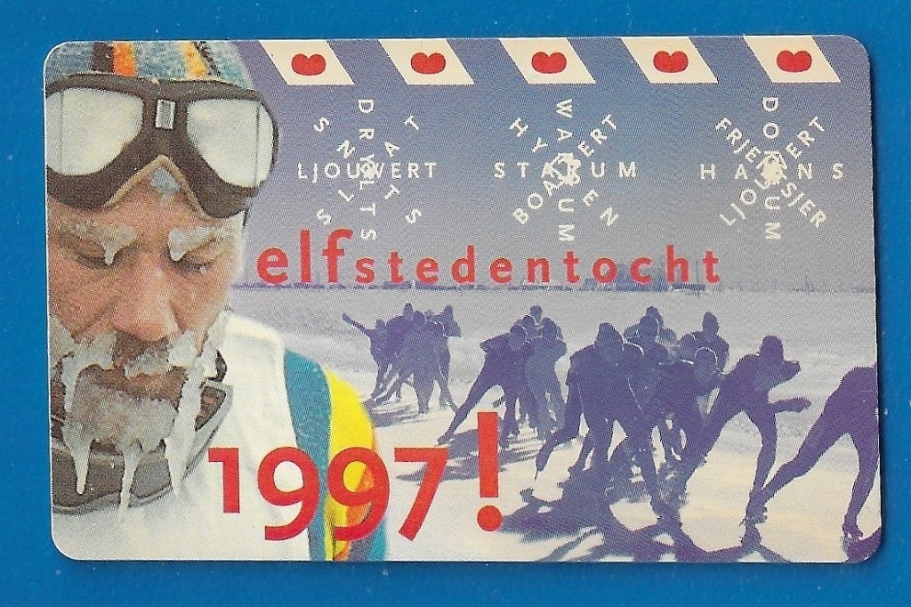 Telefoonkaart Elfstentocht 1997 !, Verzamelen, Verzenden, Nederland