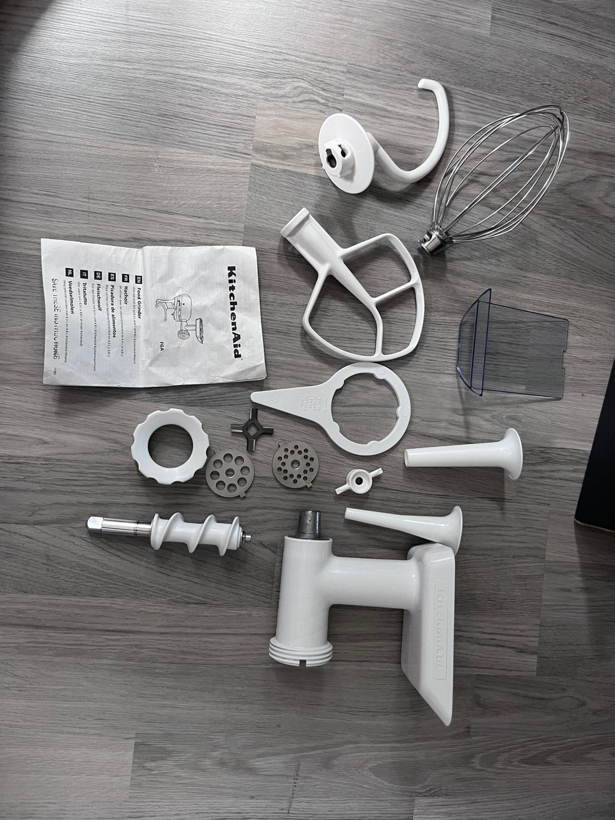 Kitchenaid onderdelen, Witgoed en Apparatuur, Keukenmixers, 4 liter of meer, Ophalen of Verzenden, Zo goed als nieuw