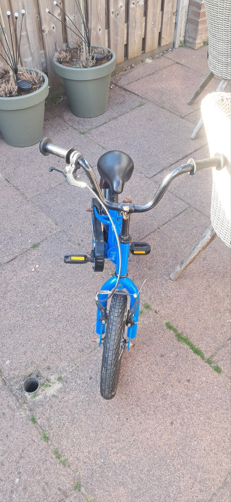 Sjoef kinderfiets, Ophalen, Gebruikt