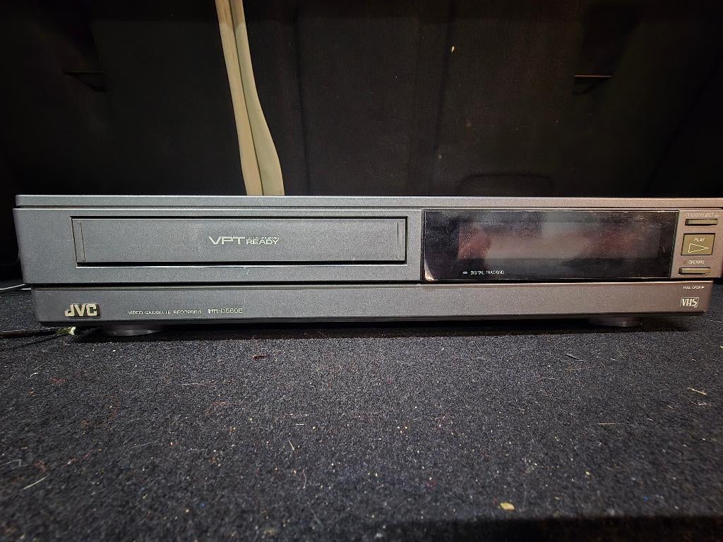 Vintage JVC HR-D560E Videorecorder – Voor de verzamelaar, Audio, Tv en Foto, Videospelers, Ophalen, Gebruikt, VHS-speler of -recorder