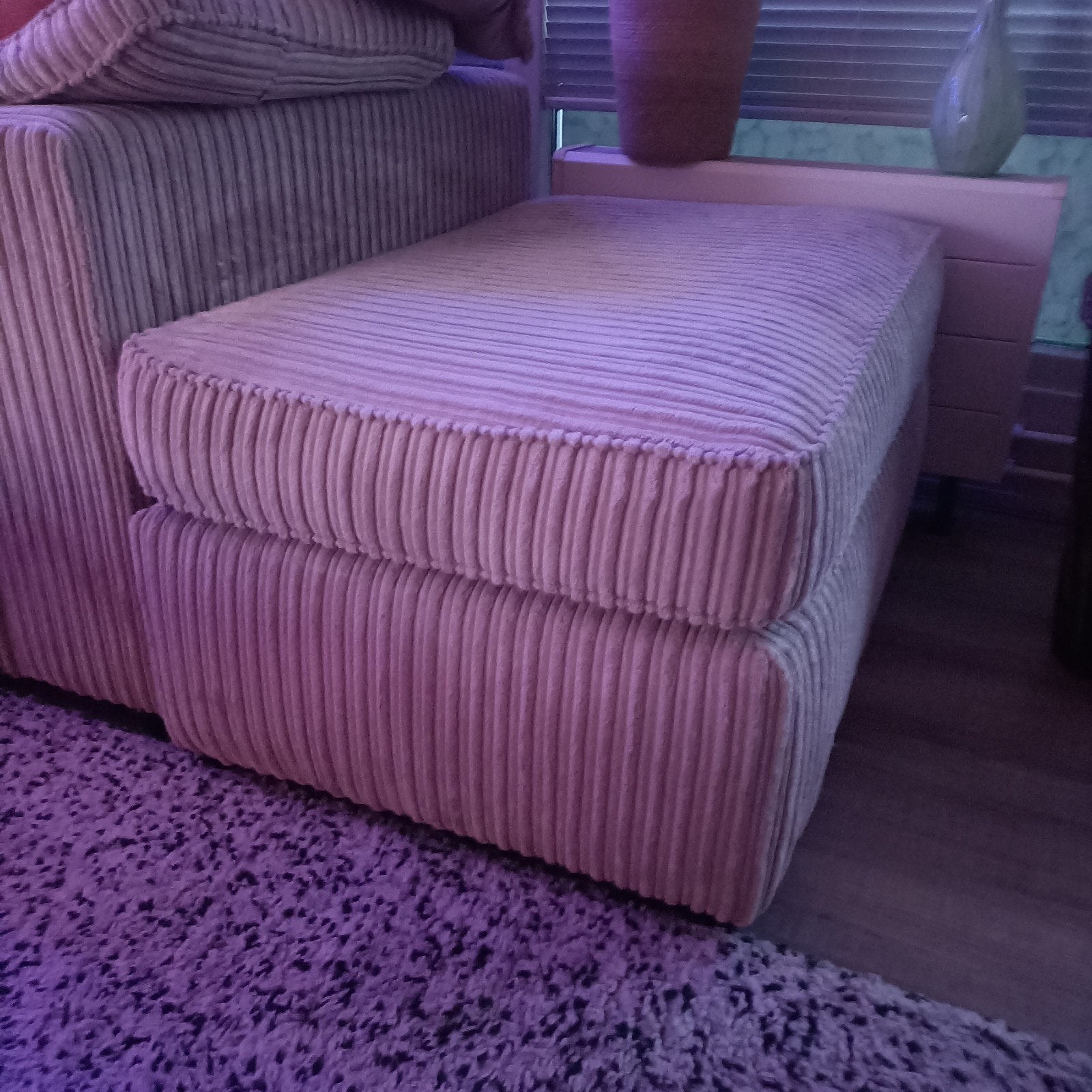 Hocker, Huis en Inrichting, Banken | Voetenbanken en Poefen, Ophalen of Verzenden, Vierkant, 75 tot 100 cm, 50 tot 75 cm