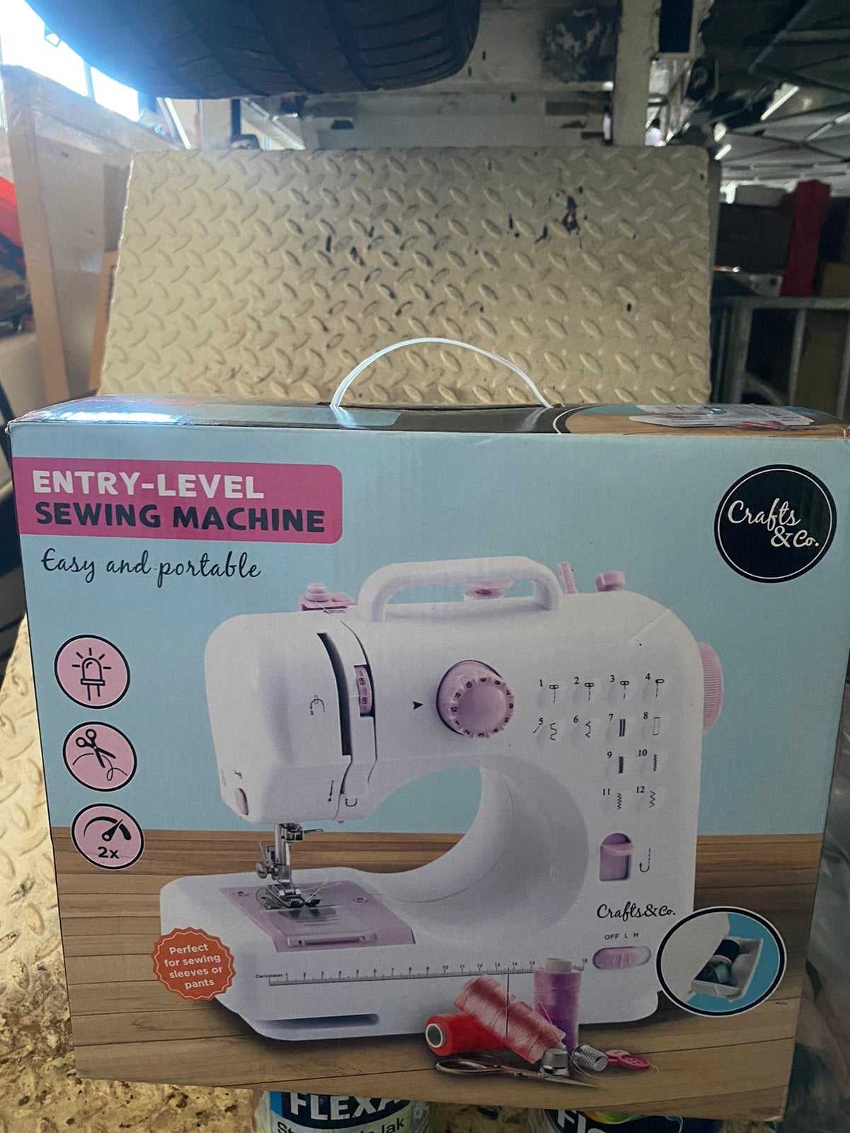 Naai machine nieuw in doos craft en go, Ophalen of Verzenden, Zo goed als nieuw, Lockmachine, Overige merken