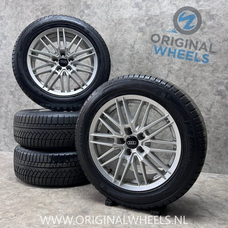 17 inch Alutec velgen + winterbanden Audi A4 A6 Q2 225 55 17