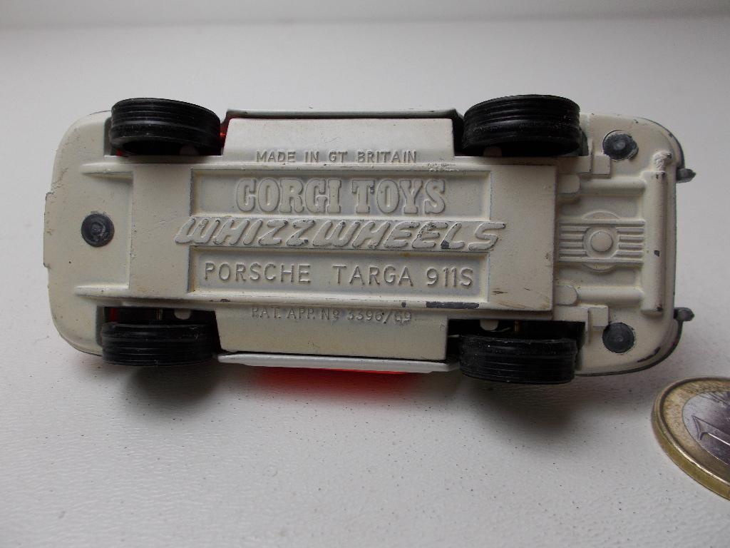 1973 Corgi Toys 509 PORSCHE TARGA 911S DUTCH EXPORT Izgst -C, Ophalen of Verzenden, Zo goed als nieuw, Auto, Corgi
