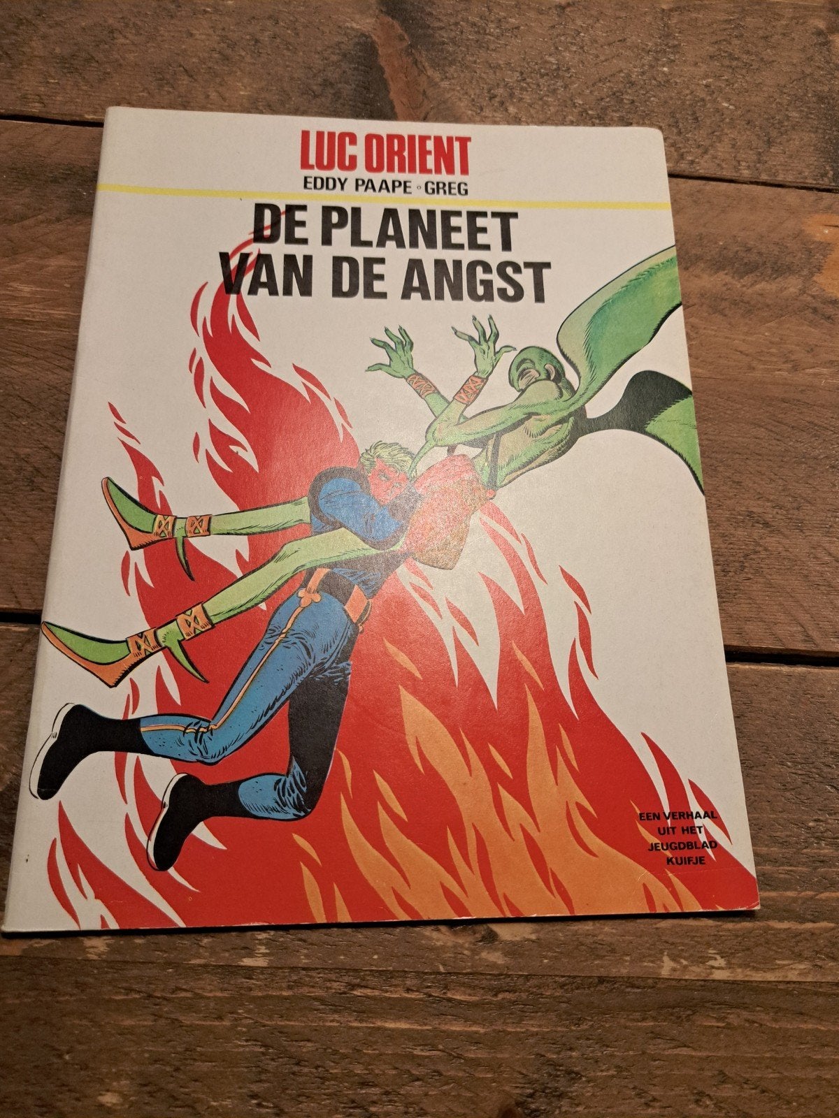 Luc Orient Planeet van de angst, Boeken, Stripboeken, Eén stripboek, Ophalen of Verzenden, Zo goed als nieuw