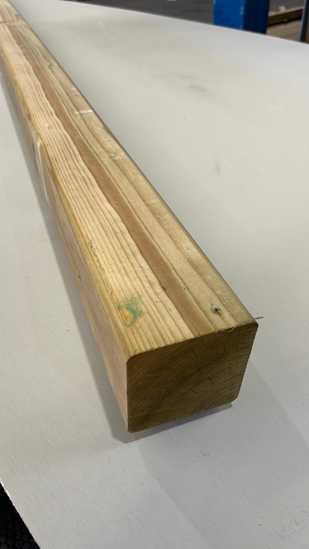 Tuinpalen 88 x 88 nu €6,40 pm1, Ophalen of Verzenden, Zo goed als nieuw, 250 cm of meer, Palen