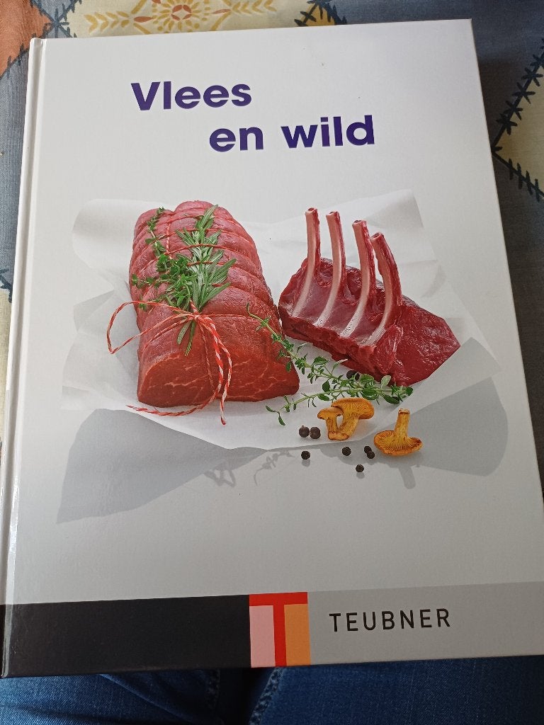 Teubner Vlees en Wild Hardcover met cassette omslag, Ophalen, Gelezen, Teubner