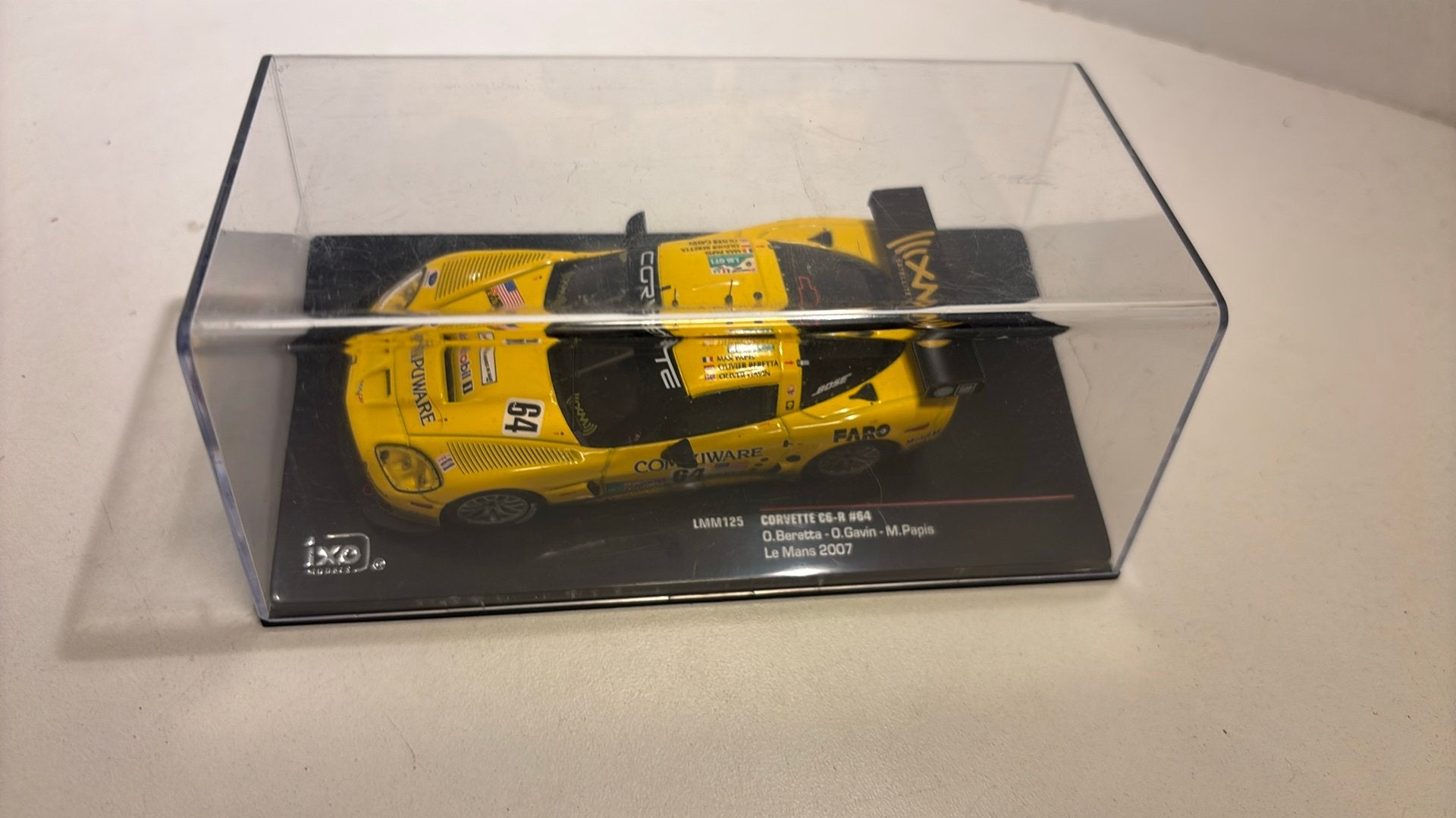 Chevrolet corvette c6-r #64 le mans 2007 ixo 1.43, Overige merken, Auto, Ophalen of Verzenden, A