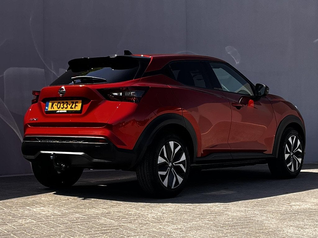 Nissan Juke 1.0 DIG-T N-Connecta / NL auto / Dealer onderhou, Auto's, Nissan, Stof, Euro 6, Origineel Nederlands, Bedrijf