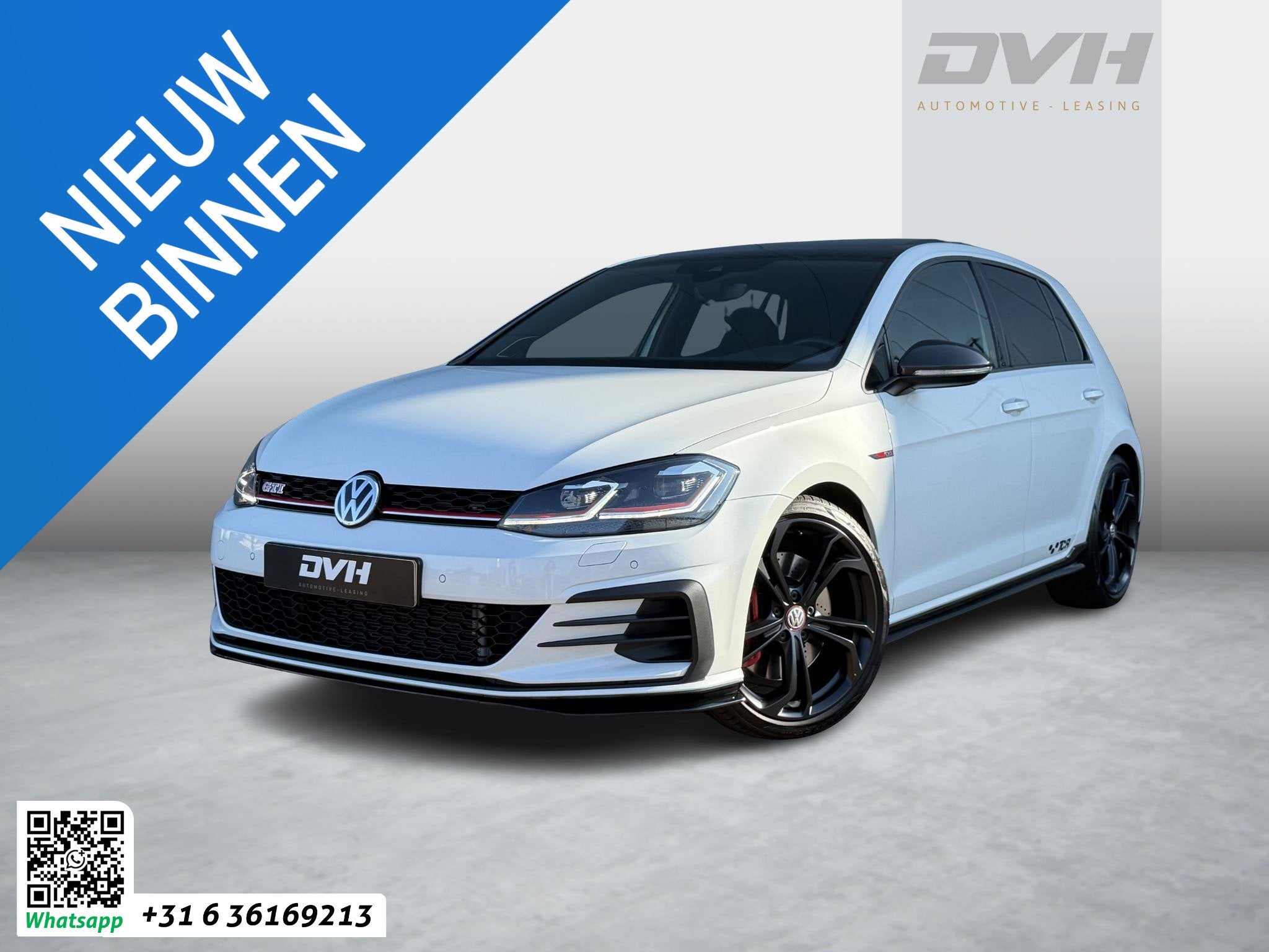 Volkswagen Golf 2.0 TSI GTI TCR PANO | AKRA | DCC | DYN, Auto's, 1330 kg, Gebruikt, 4 cilinders, 1984 cc