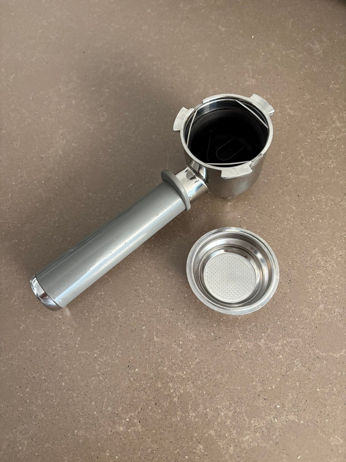 2x Originele SMEG Piston / Filterdrager (o.a. ECF01), Ophalen, Zo goed als nieuw, Barista-accessoire