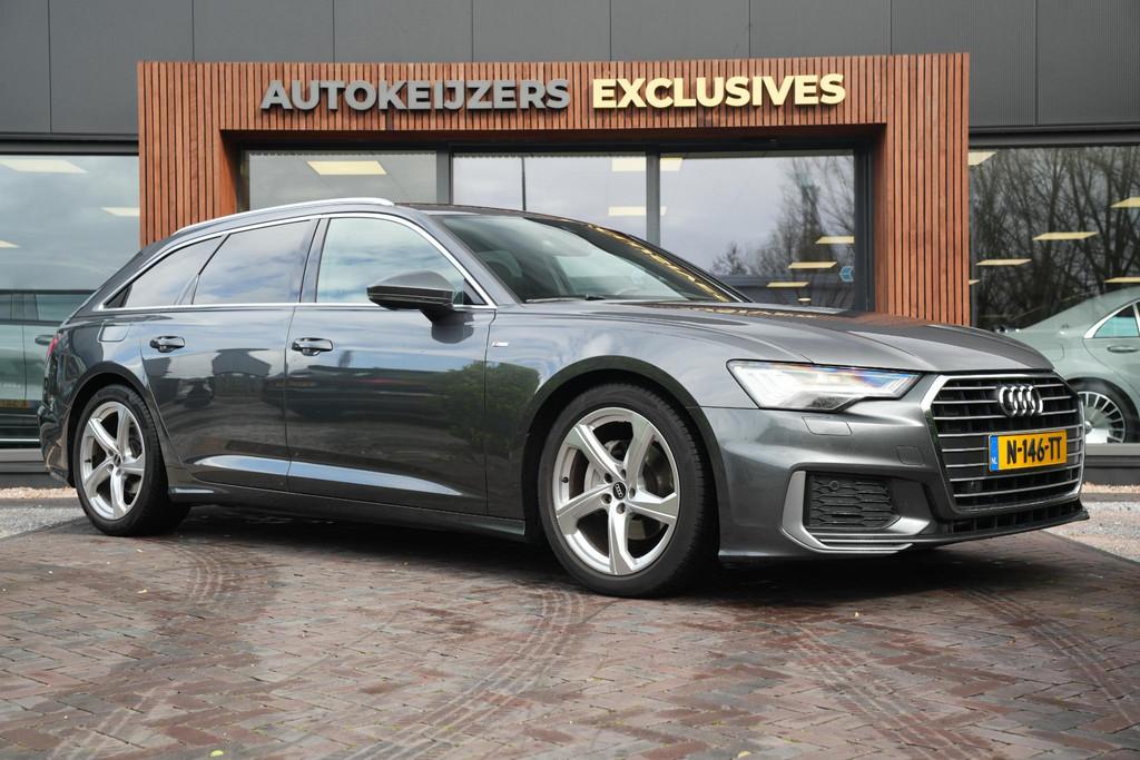 Audi A6 Avant 40 TFSI S edition LED Virtual Dash Cruise S Li, Auto's, Audi, Gebruikt, Leder en Stof, Origineel Nederlands, 204 pk