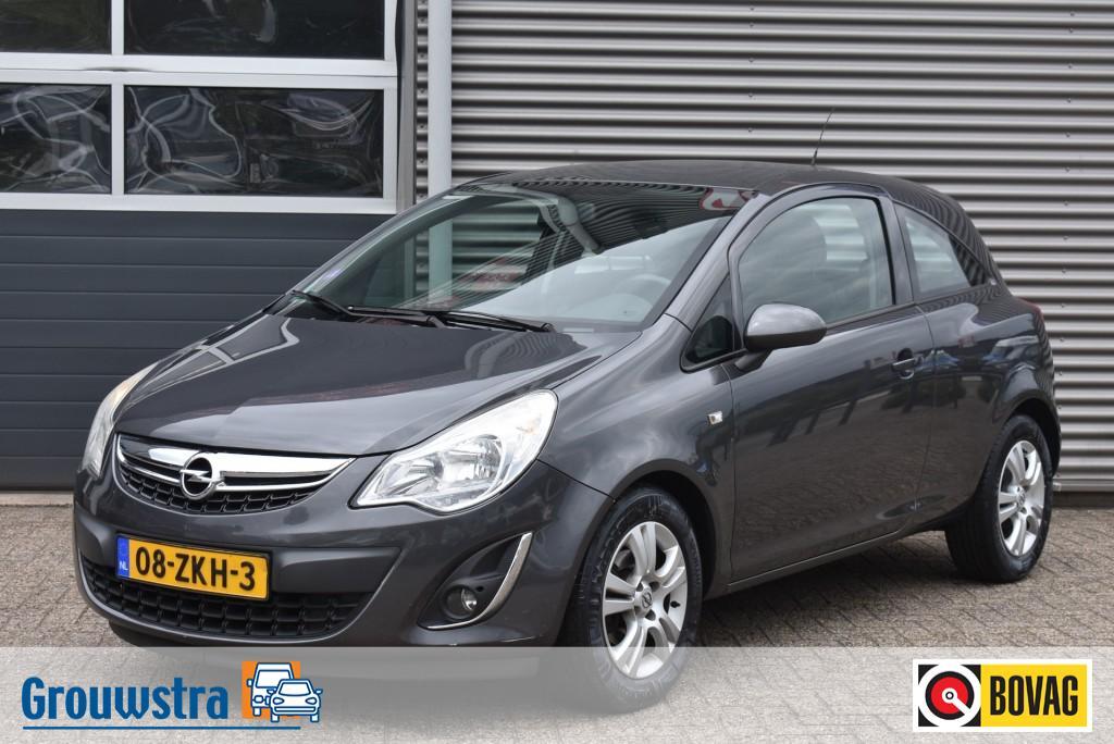 Opel CORSA 1.2 ECOF. AN.ED. LPG / 100% ONDERHOUDEN / BLUETOO, Auto's, Voorwielaandrijving, Gebruikt, 4 cilinders, 1229 cc
