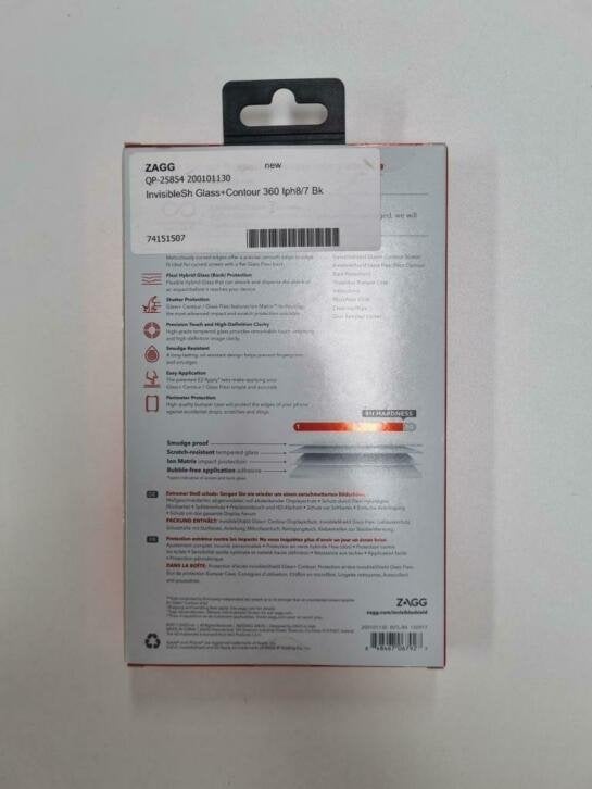 Glass & case Apple iPhone 6 / 7 / 8 / Se2020, Telecommunicatie, Mobiele telefoons | Hoesjes en Frontjes | Apple iPhone, Apple Distribution International
