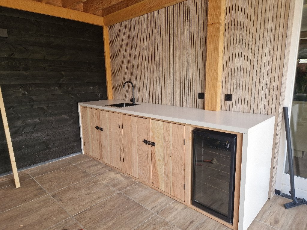 buitenkeuken steigerhout op maat  gemaakt, Ophalen, Nieuw, Gas, Inbouw