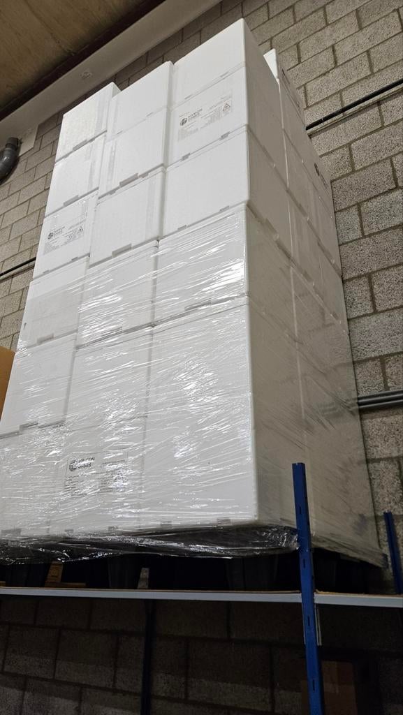 Polystyreen koelbox teab, Doe-het-zelf en Verbouw, Platen en Panelen, Ophalen, Zo goed als nieuw, Overige materialen, 20 tot 50 mm