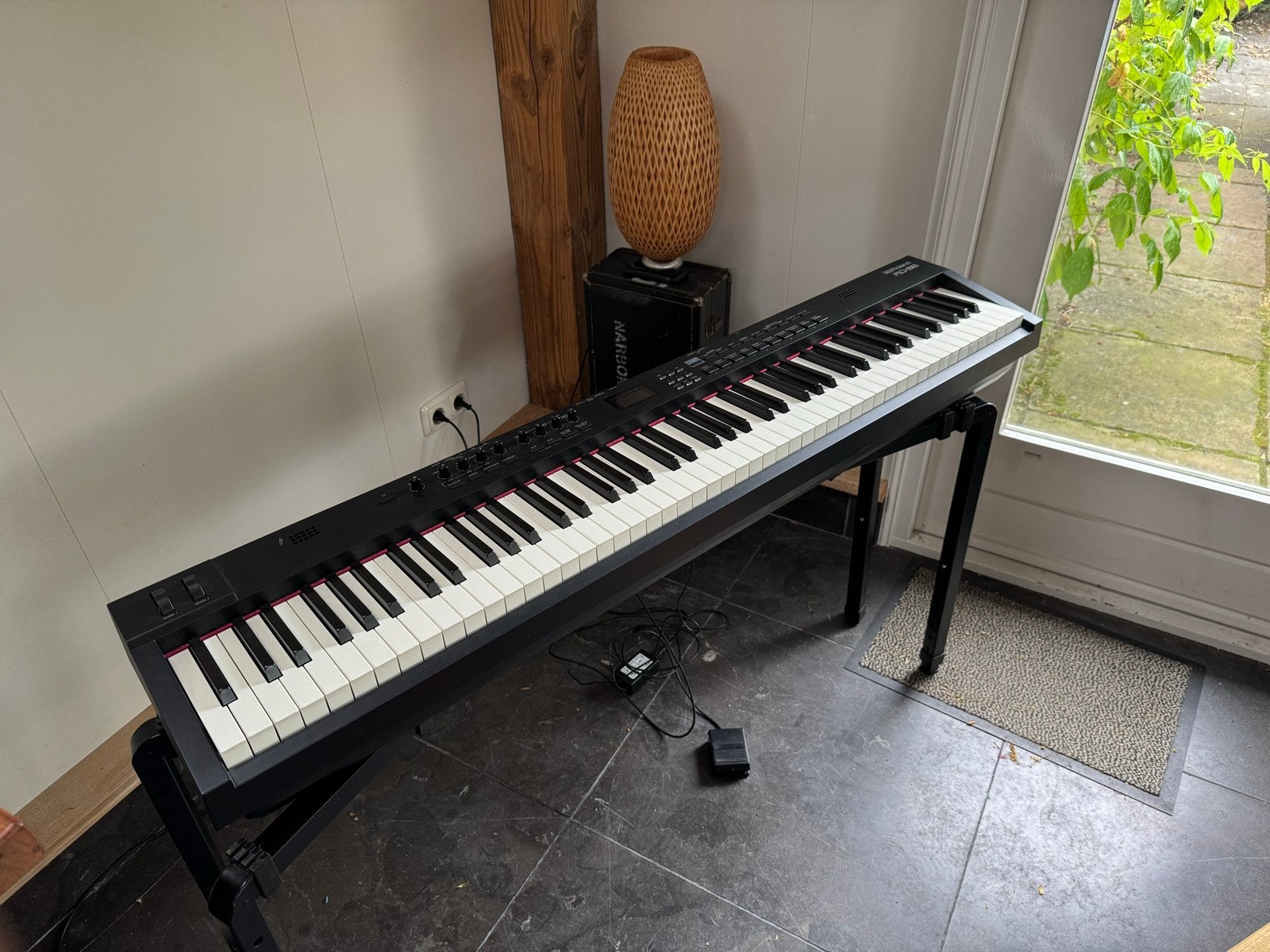 Roland RD-88 Stage Piano met 88 toetsen en accessoires, Ophalen, 88 toetsen, Roland, Zo goed als nieuw