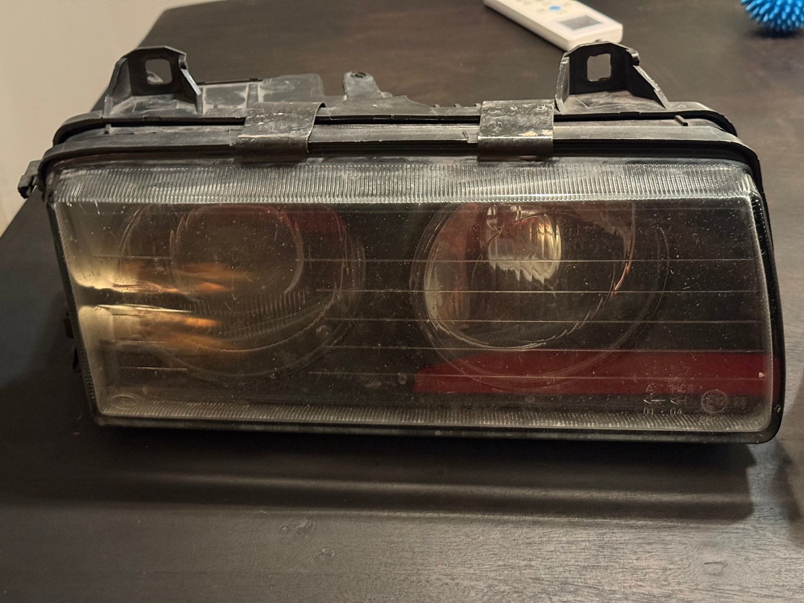 BMW E36 koplamp ZKW rechts passagierskant, Ophalen, Gebruikt, BMW