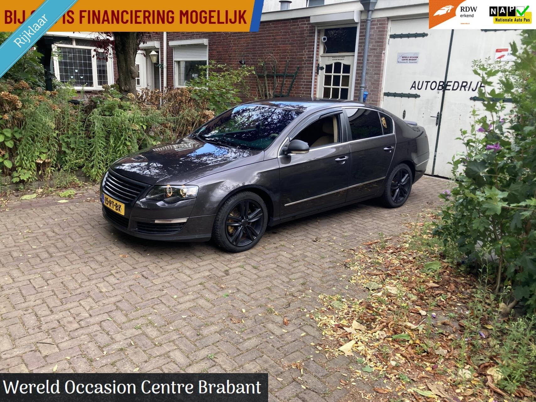 Volkswagen Passat 2.0 FSI Highline automaat, Auto's, Volkswagen, Gebruikt, 4 cilinders, Zwart, Bedrijf