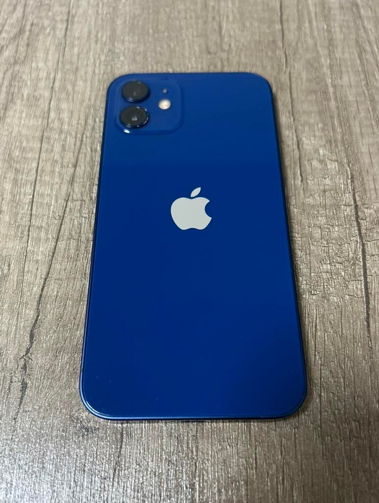 iPhone 12 128GB Blauw – KRASVRIJ SCHERM, Telecommunicatie, Mobiele telefoons | Apple iPhone, 128 GB, 75 %, Blauw, Ophalen of Verzenden