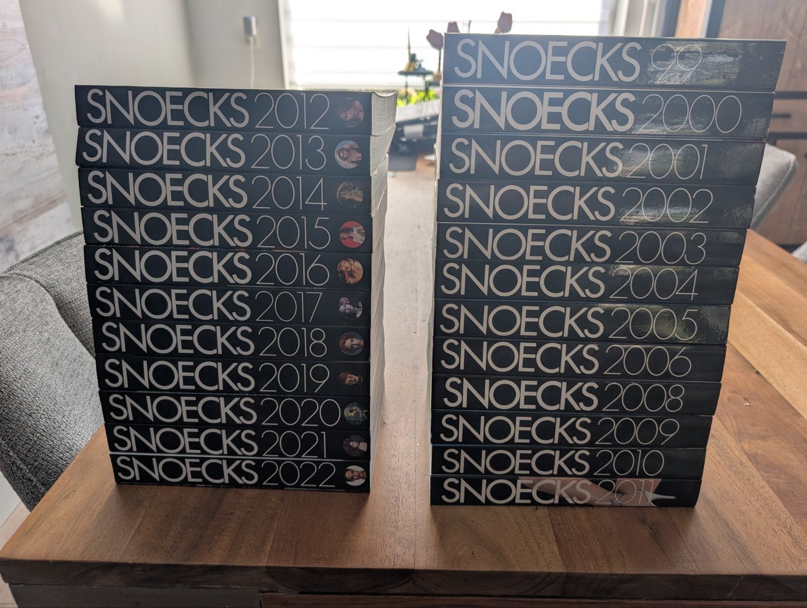 Snoecks boeken 1999 tm 2022 excl 2007, Ophalen, Zo goed als nieuw, Kunst en Cultuur
