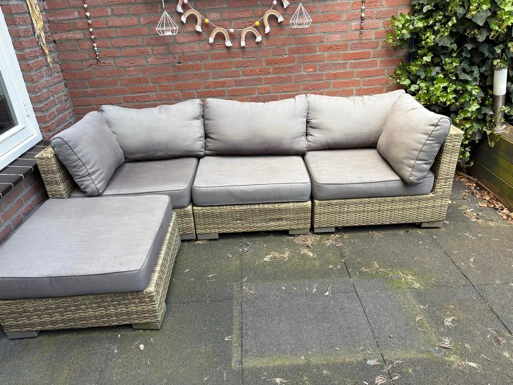 Loungeset, Ophalen, 4 zitplaatsen, Gebruikt, Loungeset