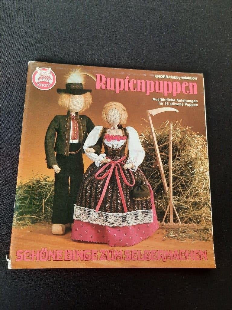 Rupfenpuppen - 16 stijlvolle poppen, Ophalen of Verzenden, Zo goed als nieuw, Poppen maken