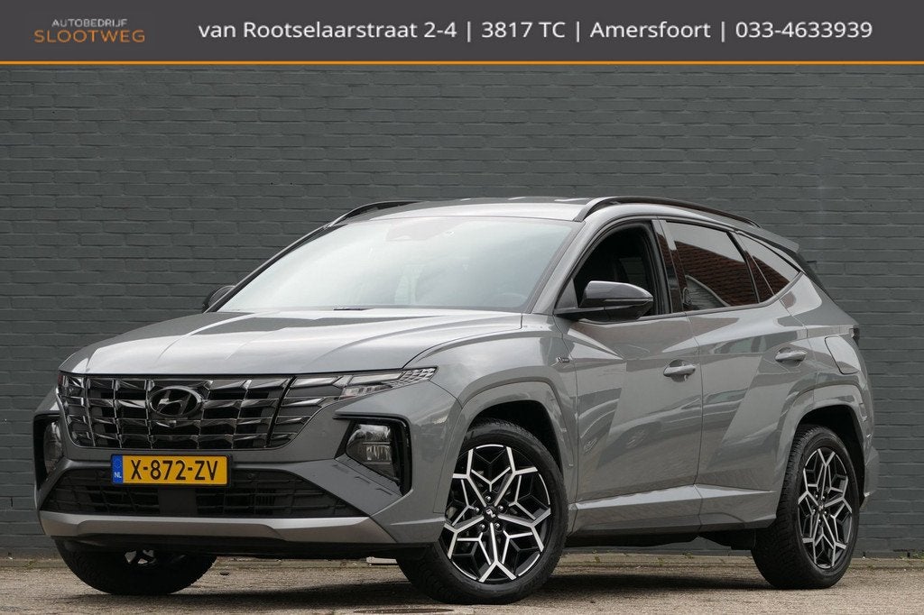 Hyundai Tucson 1.6 T-GDI HEV N Line 360 Camera | Stoelventil, Auto's, Hyundai, Gebruikt, 4 cilinders, 1650 kg, Adaptive Cruise Control