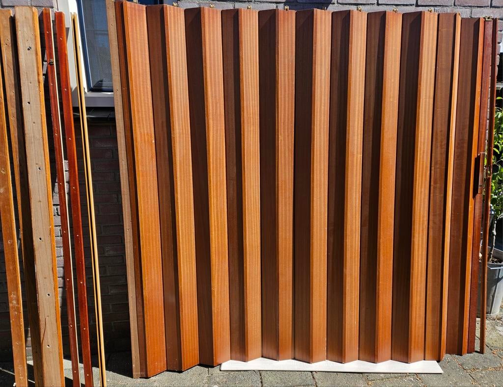Vintage Vouwdeur Pella, Ophalen, Gebruikt, Binnendeur, 200 tot 215 cm